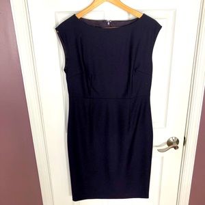 Very classic and versatile deep regal purple dress